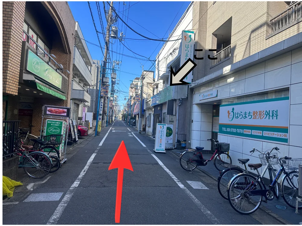 道順5：そのまま進むと、右手に養源堂